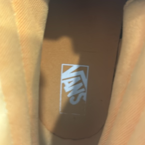 Hightop Suede Yellow and Blue Vans - Picture 7 of 10